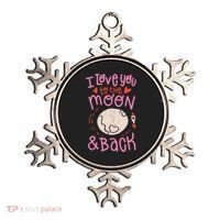 I Love You To The Moon And Back Ornament thumb 0