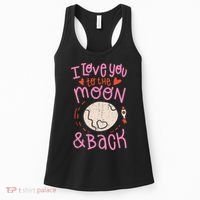 I Love You To The Moon And Back Women's Tank Top thumb 0