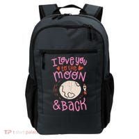 I Love You To The Moon And Back Backpack thumb 0