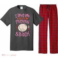 I Love You To The Moon And Back Pajama Set thumb 0