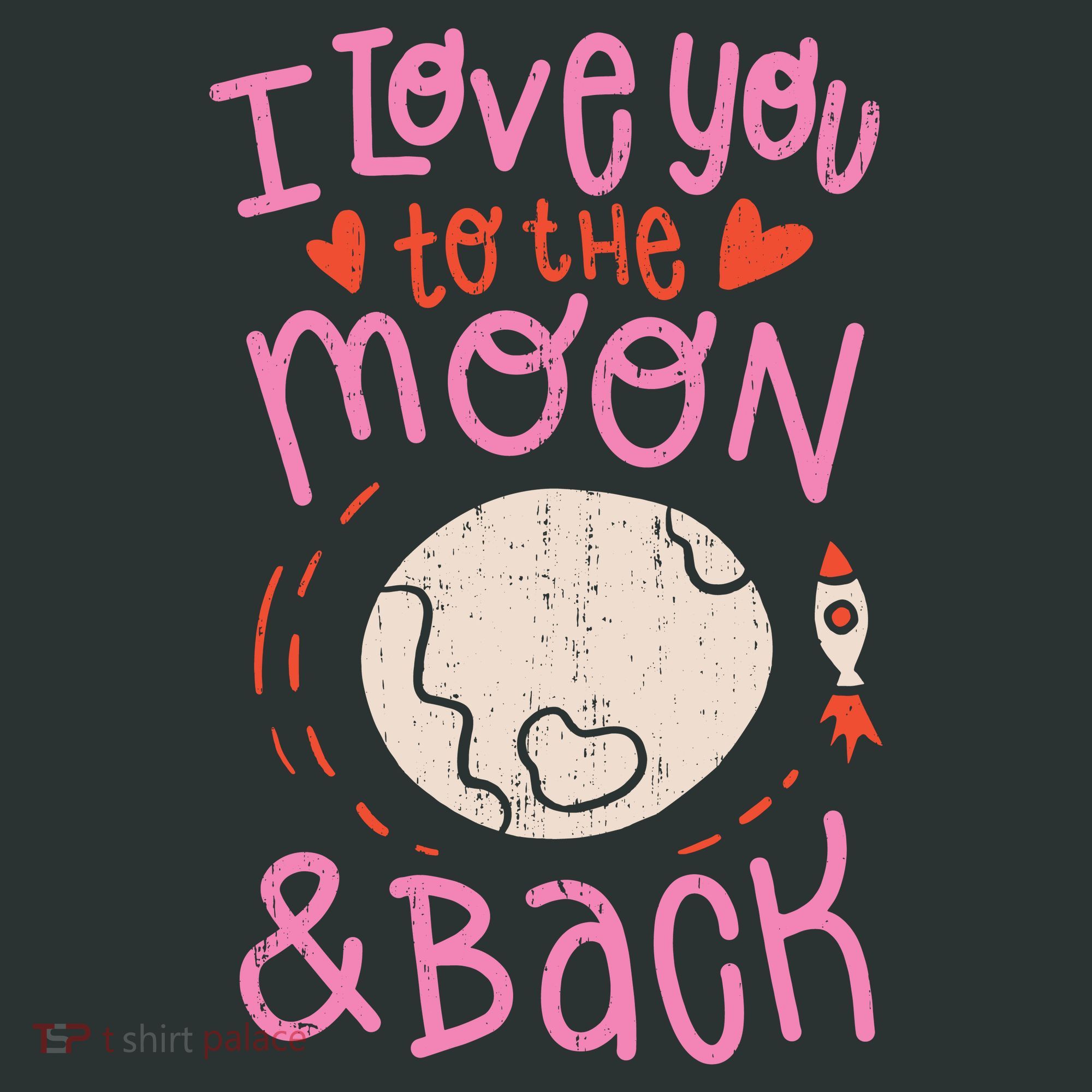 I Love You To The Moon And Back Mousepad