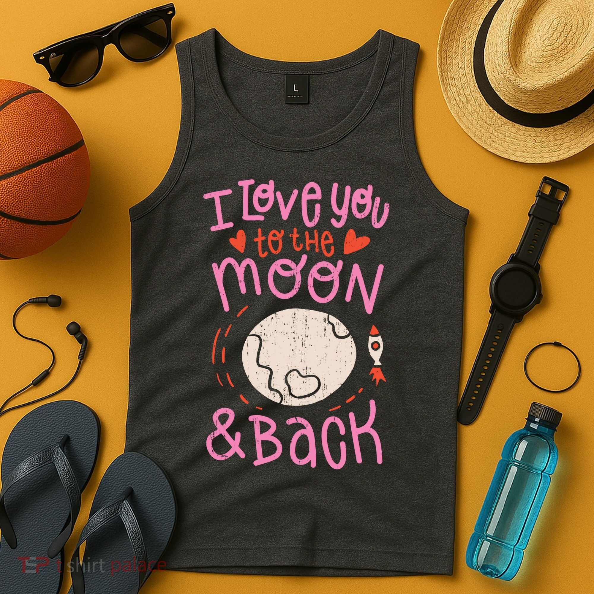I Love You To The Moon And Back Tank Top