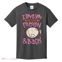 I Love You To The Moon And Back Kids T-Shirt thumb 0