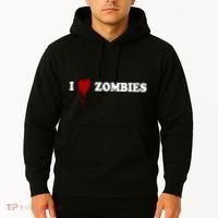 I Love Zombies Hoodie thumb 2