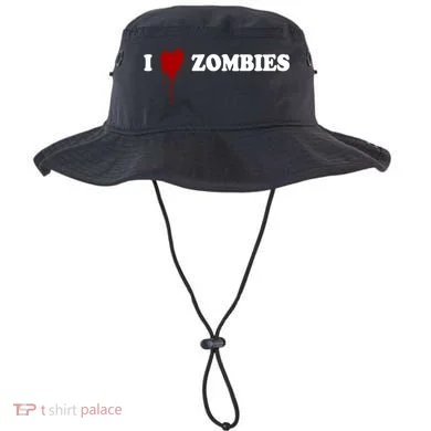 I Love Zombies Bucket Hat
