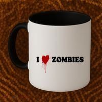 I Love Zombies Coffee Mug thumb 2