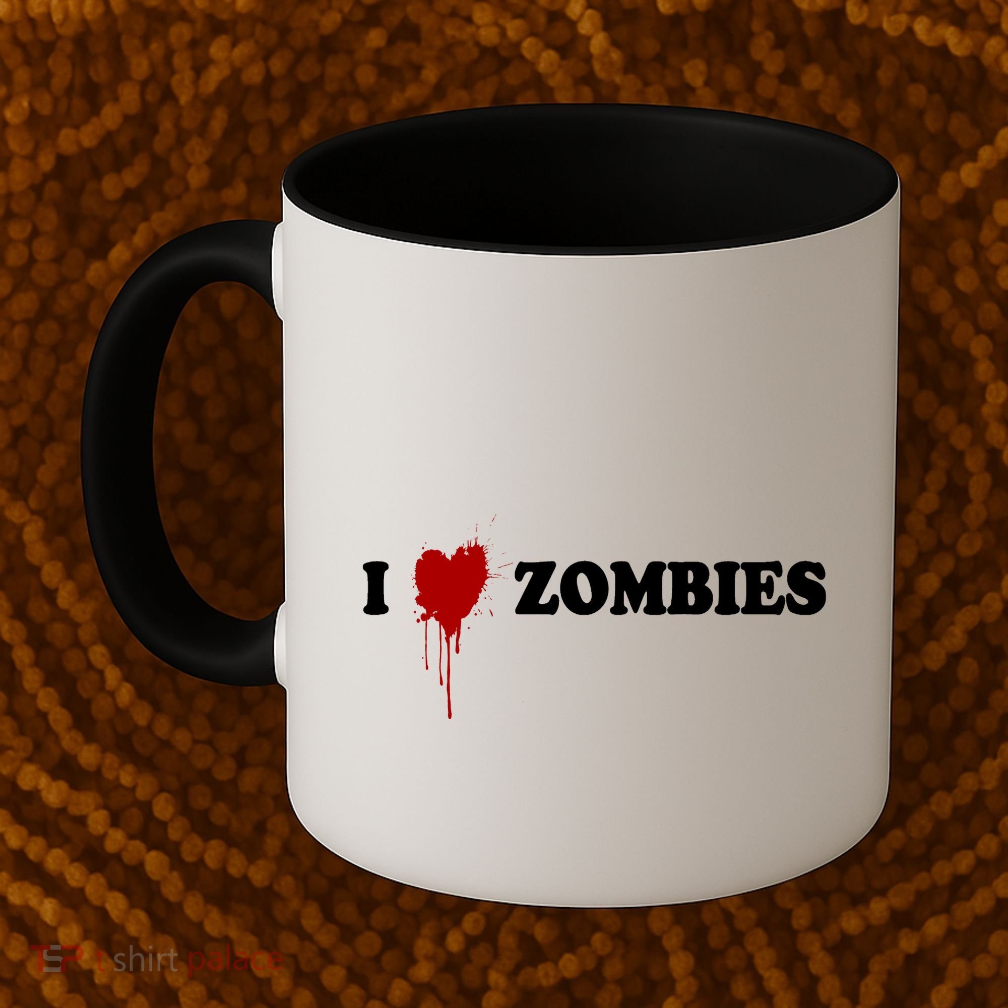 I Love Zombies Coffee Mug