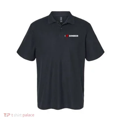 I Love Zombies Polo