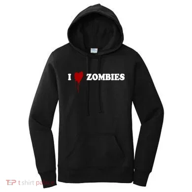 I Love Zombies Women's Hoodie