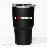 I Love Zombies Tumbler thumb 0