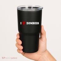 I Love Zombies Tumbler thumb 2