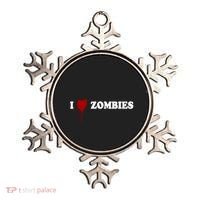 I Love Zombies Ornament thumb 0