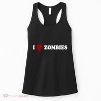 I Love Zombies Women's Tank Top thumb 0