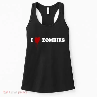 I Love Zombies Women's Tank Top