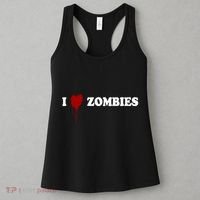 I Love Zombies Women's Tank Top thumb 3