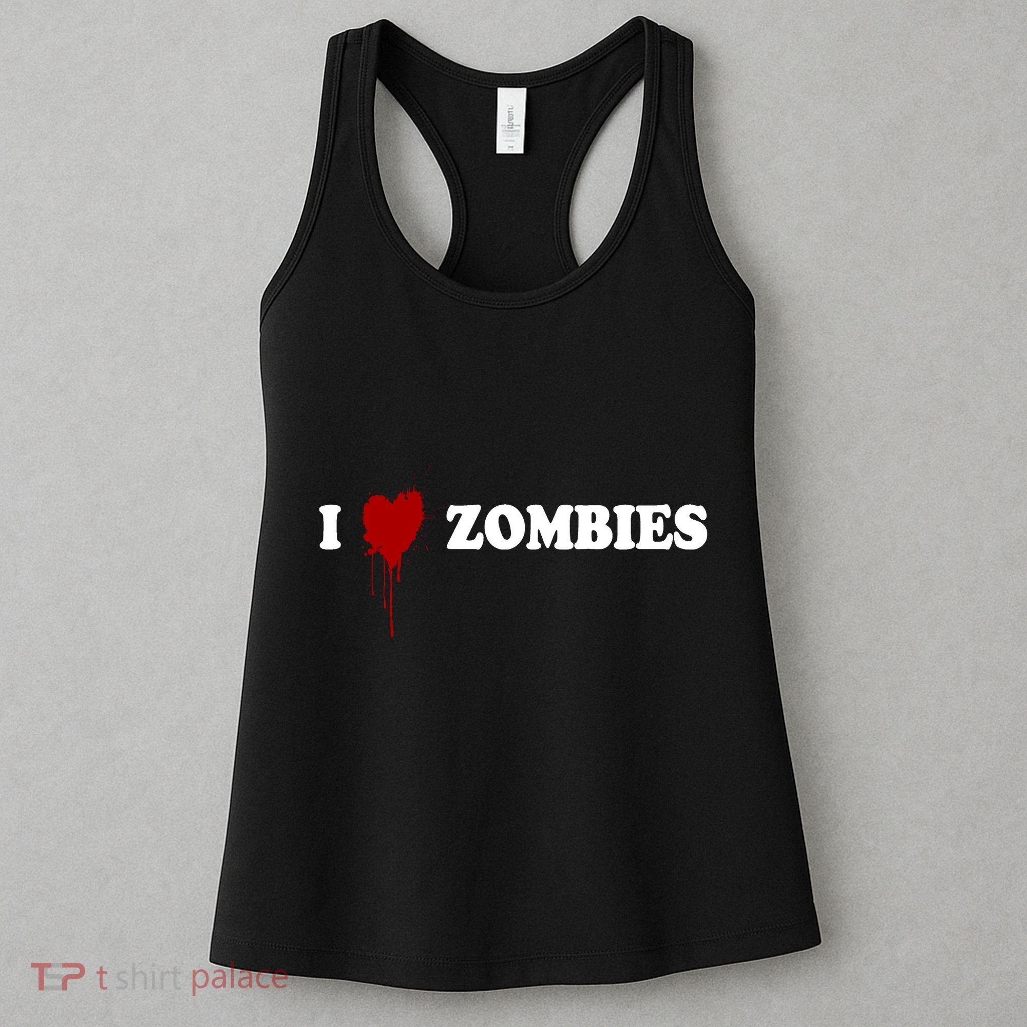 I Love Zombies Women's Tank Top