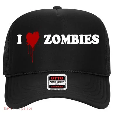 I Love Zombies Hat