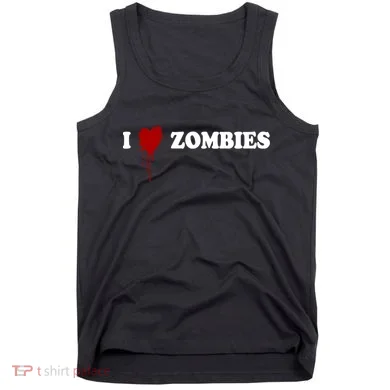 I Love Zombies Tank Top