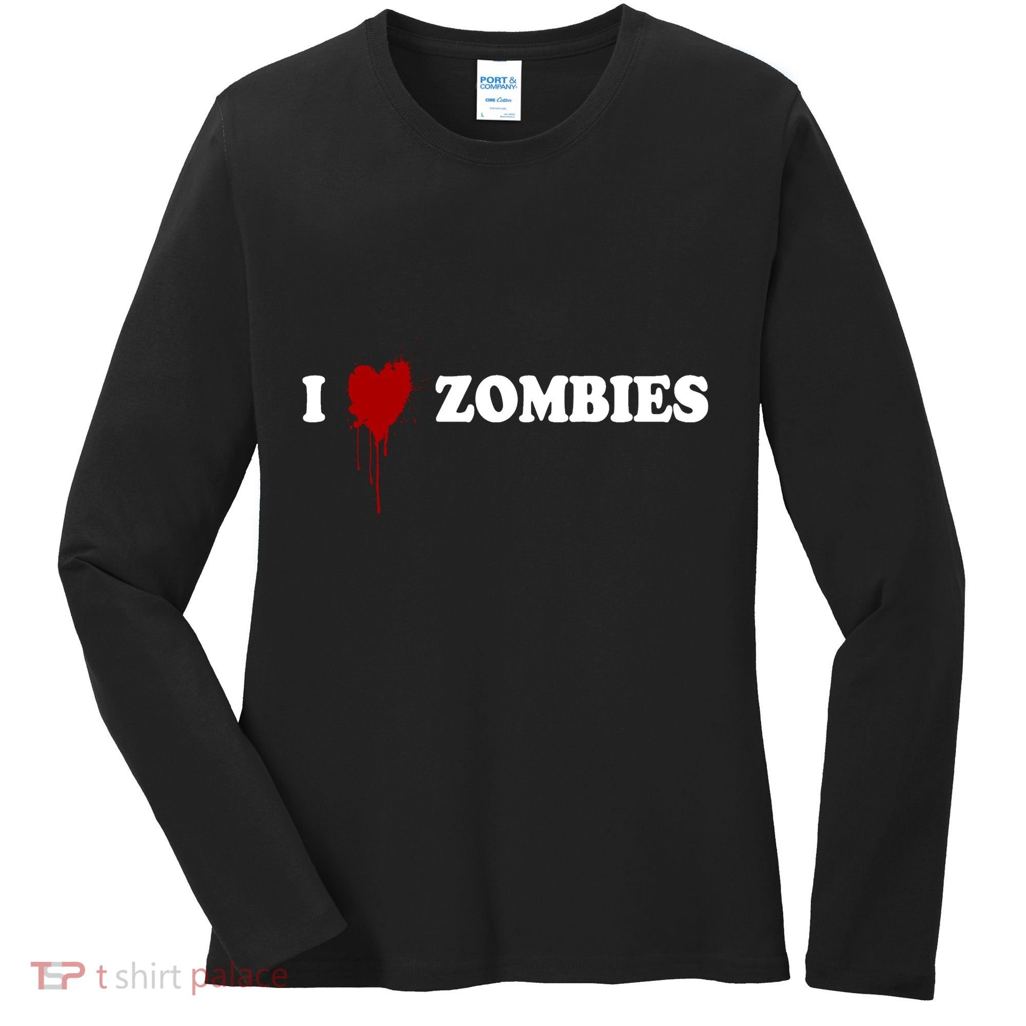 I Love Zombies Women's Long Sleeve Shirt