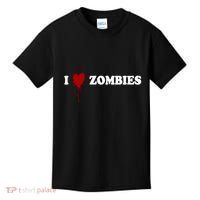 I Love Zombies Kids T-Shirt thumb 0