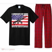 I Lubricate My Guns With Tears Of Liberals Pajama Set thumb 0