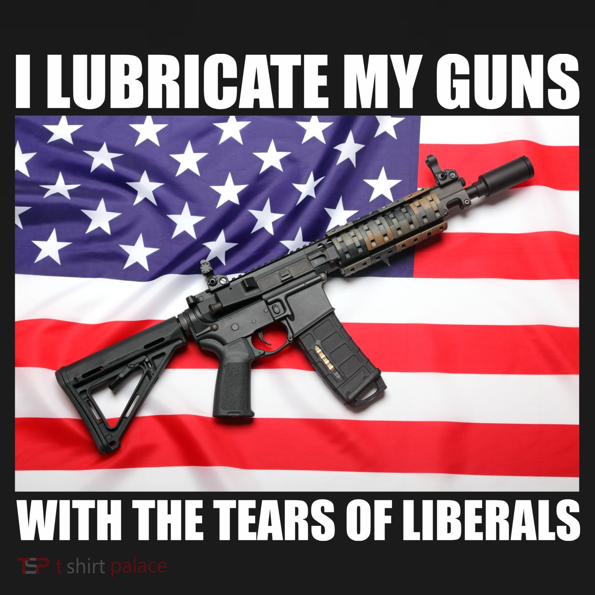 I Lubricate My Guns With Tears Of Liberals Women's Hoodie