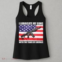 I Lubricate My Guns With Tears Of Liberals Women's Tank Top thumb 3