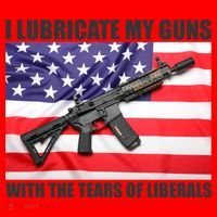 I Lubricate My Guns With Tears Of Liberals Santa Hat thumb 1