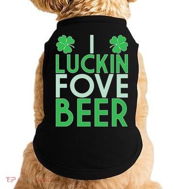 I Luckin Fove Beer Doggie Tank