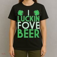 I Luckin Fove Beer T-Shirt thumb 4