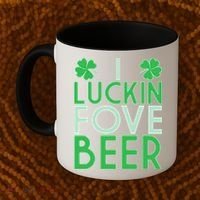 I Luckin Fove Beer Coffee Mug thumb 2