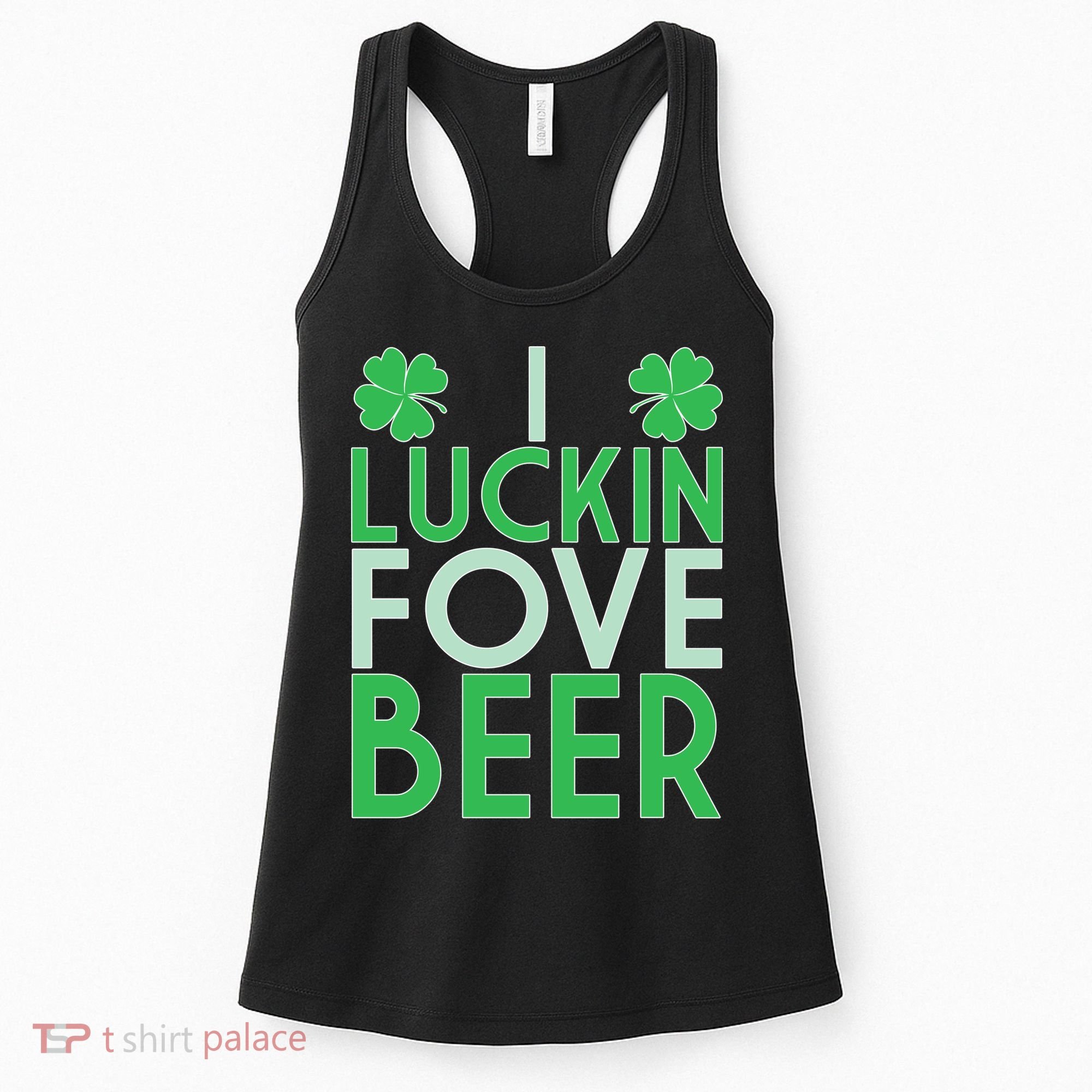 I Luckin Fove Beer Women's Tank Top