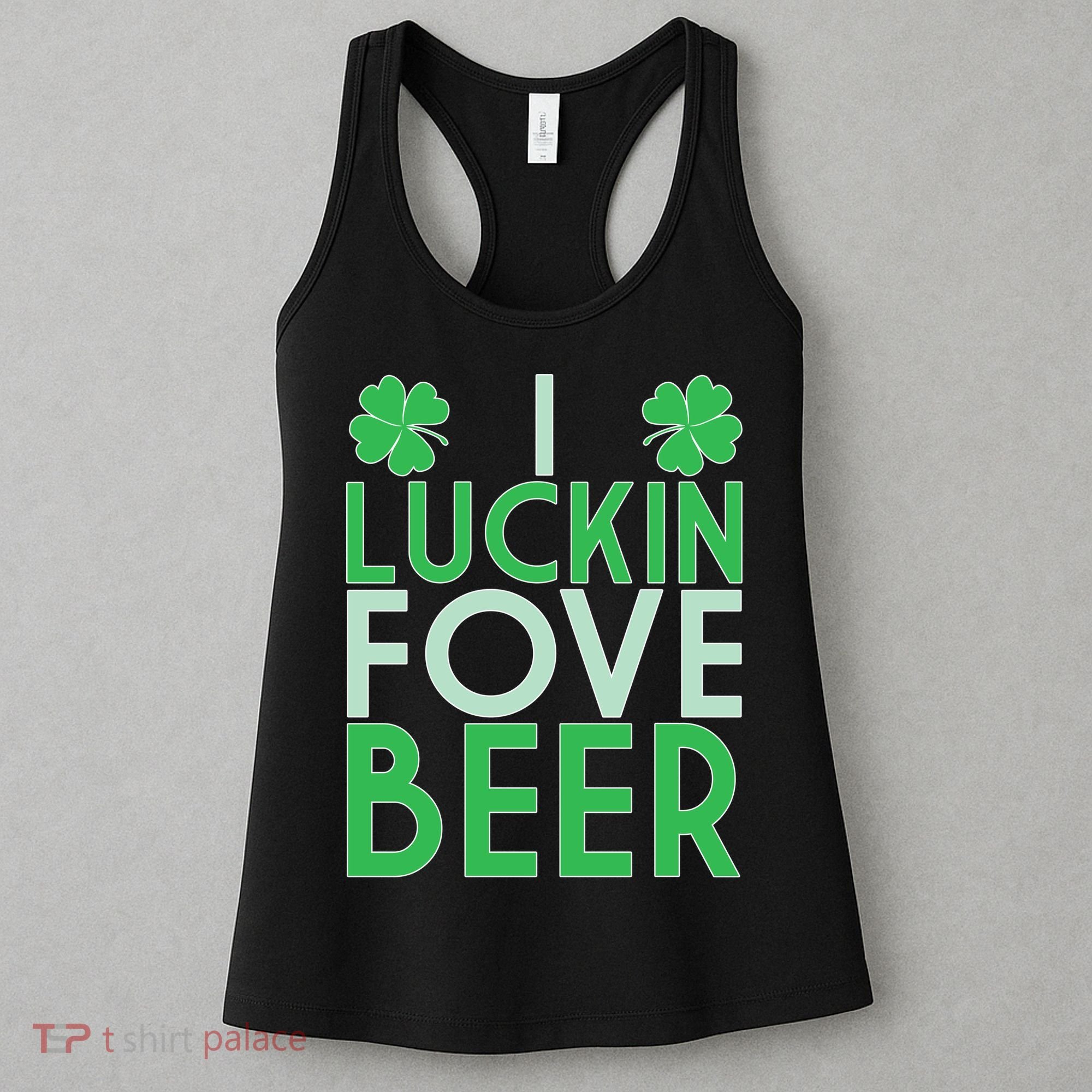 I Luckin Fove Beer Women's Tank Top