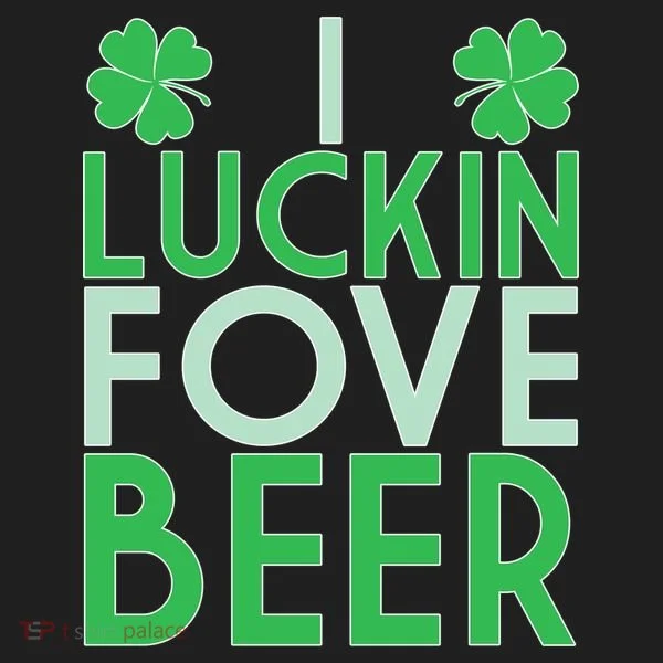 I Luckin Fove Beer Hat