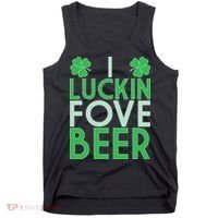 I Luckin Fove Beer Tank Top thumb 0
