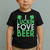 I Luckin Fove Beer Toddler T-Shirt thumb 2