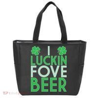 I Luckin Fove Beer Tote Bag thumb 0