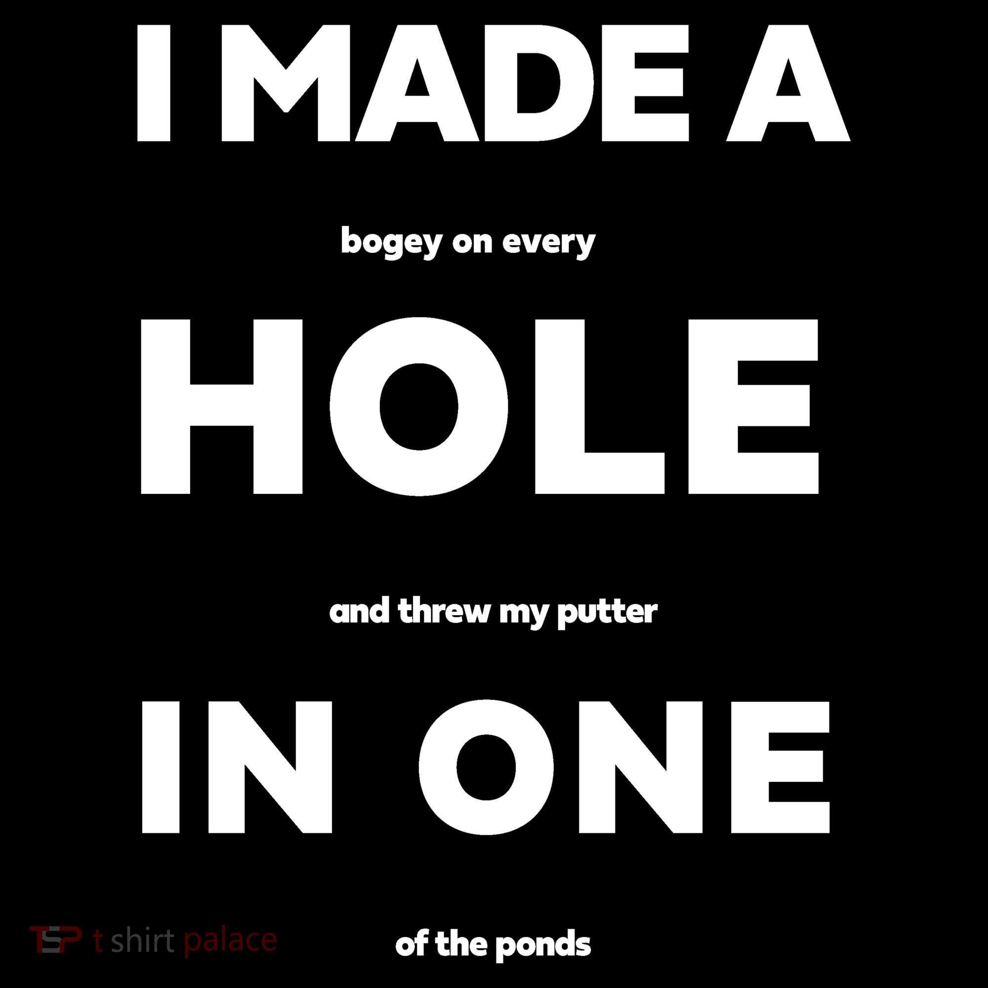 I Made A Hole In One Funny Golf Visor
