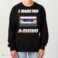 I Made You A Mixtape Retro 1980s Women's Sweatshirt thumb 0