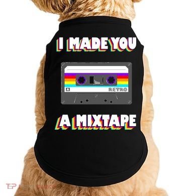 I Made You A Mixtape Retro 1980s Doggie Tank