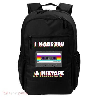I Made You A Mixtape Retro 1980s Backpack