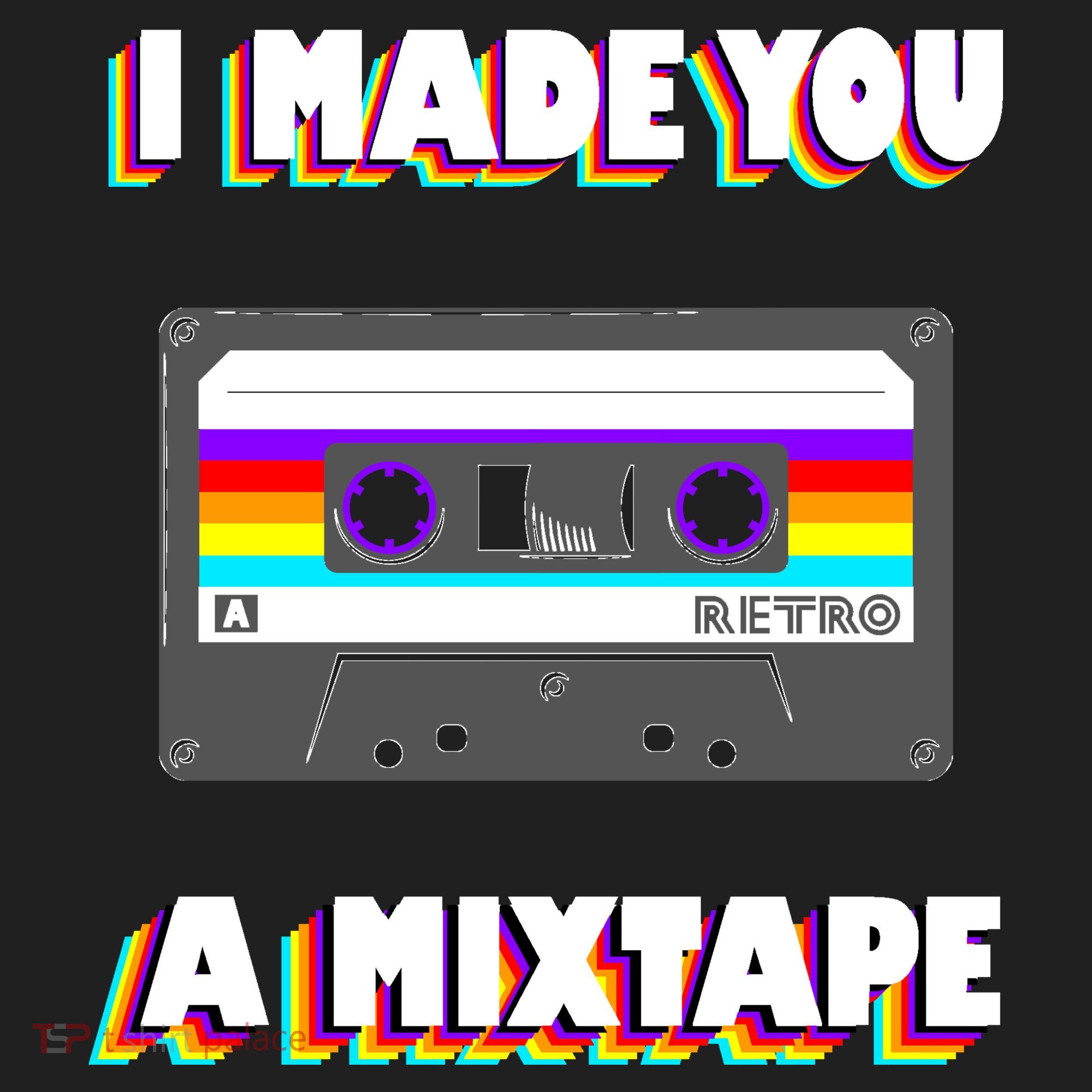 I Made You A Mixtape Retro 1980s Beanie