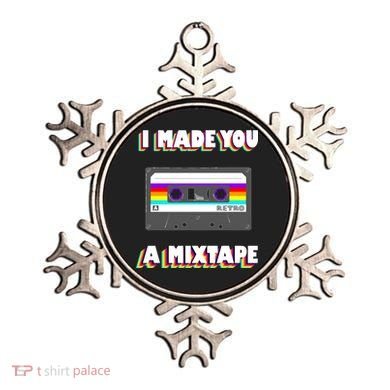 I Made You A Mixtape Retro 1980s Ornament
