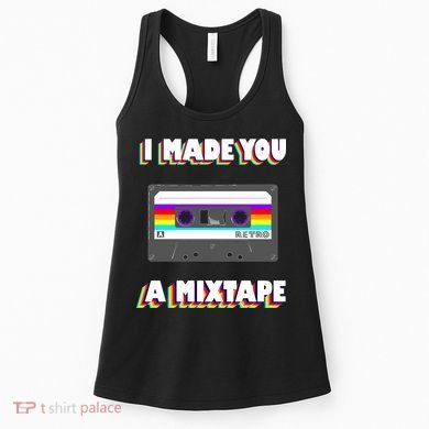I Made You A Mixtape Retro 1980s Women's Tank Top