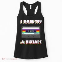 I Made You A Mixtape Retro 1980s Women's Tank Top thumb 0