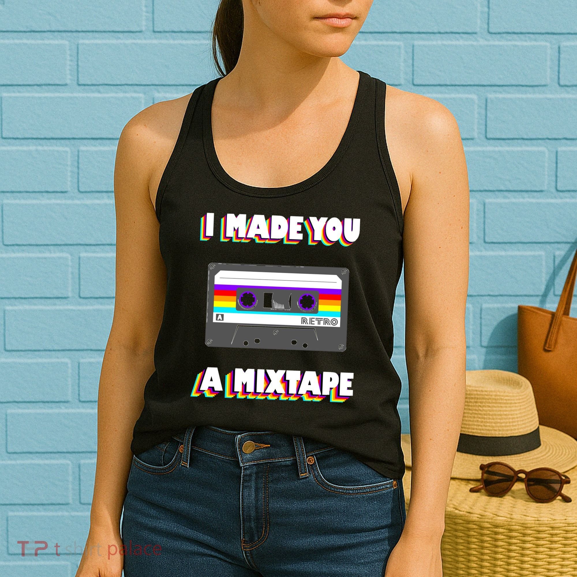 I Made You A Mixtape Retro 1980s Women's Tank Top