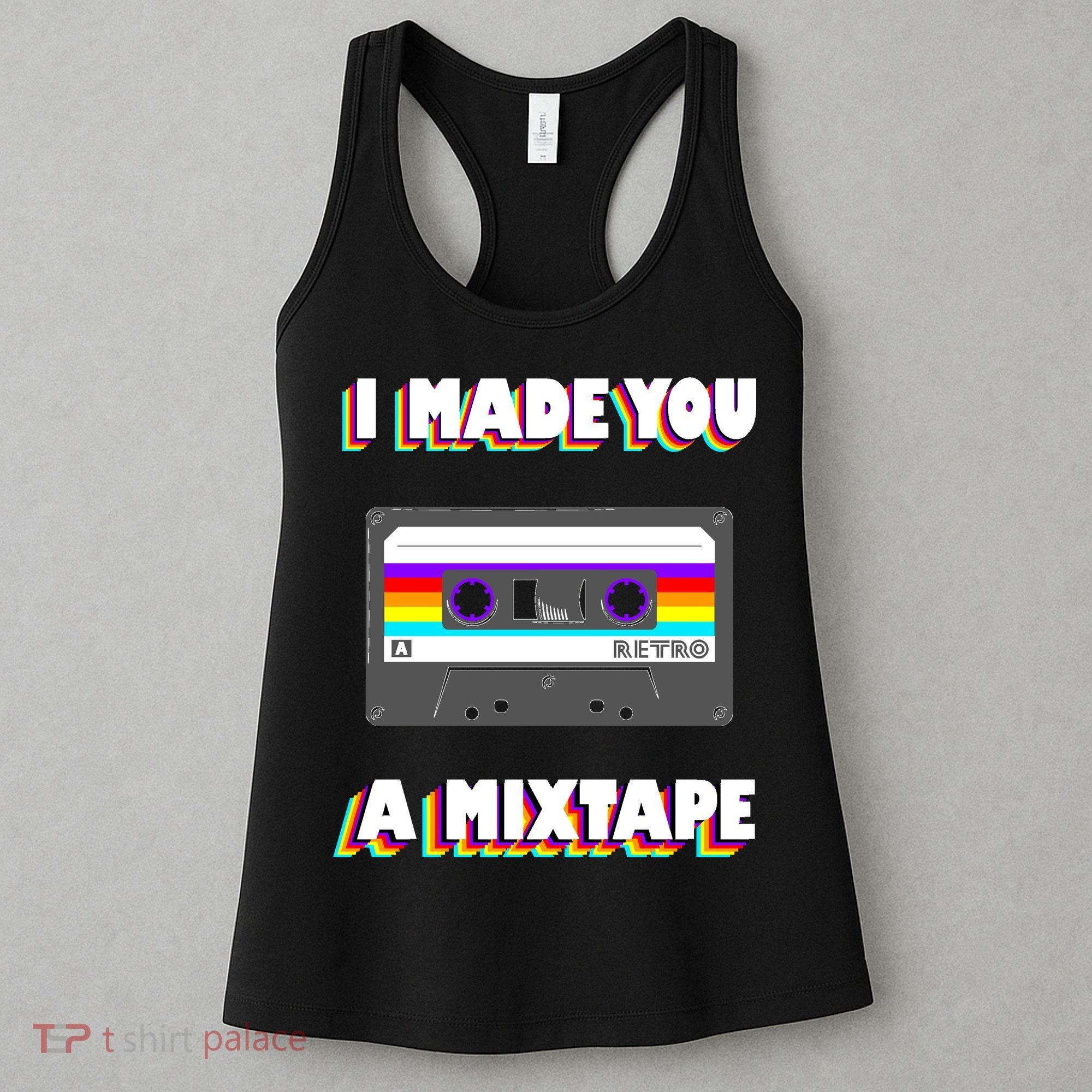 I Made You A Mixtape Retro 1980s Women's Tank Top