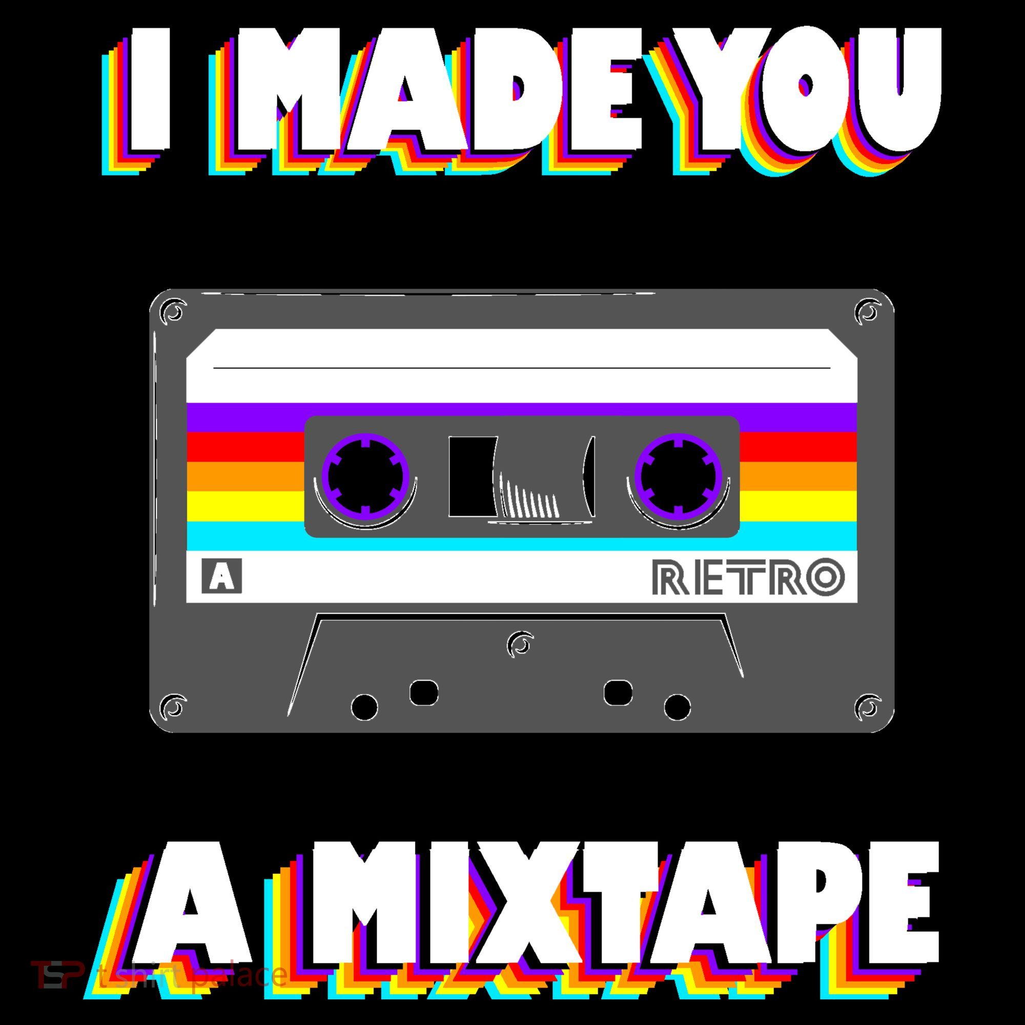 I Made You A Mixtape Retro 1980s Women's Tank Top