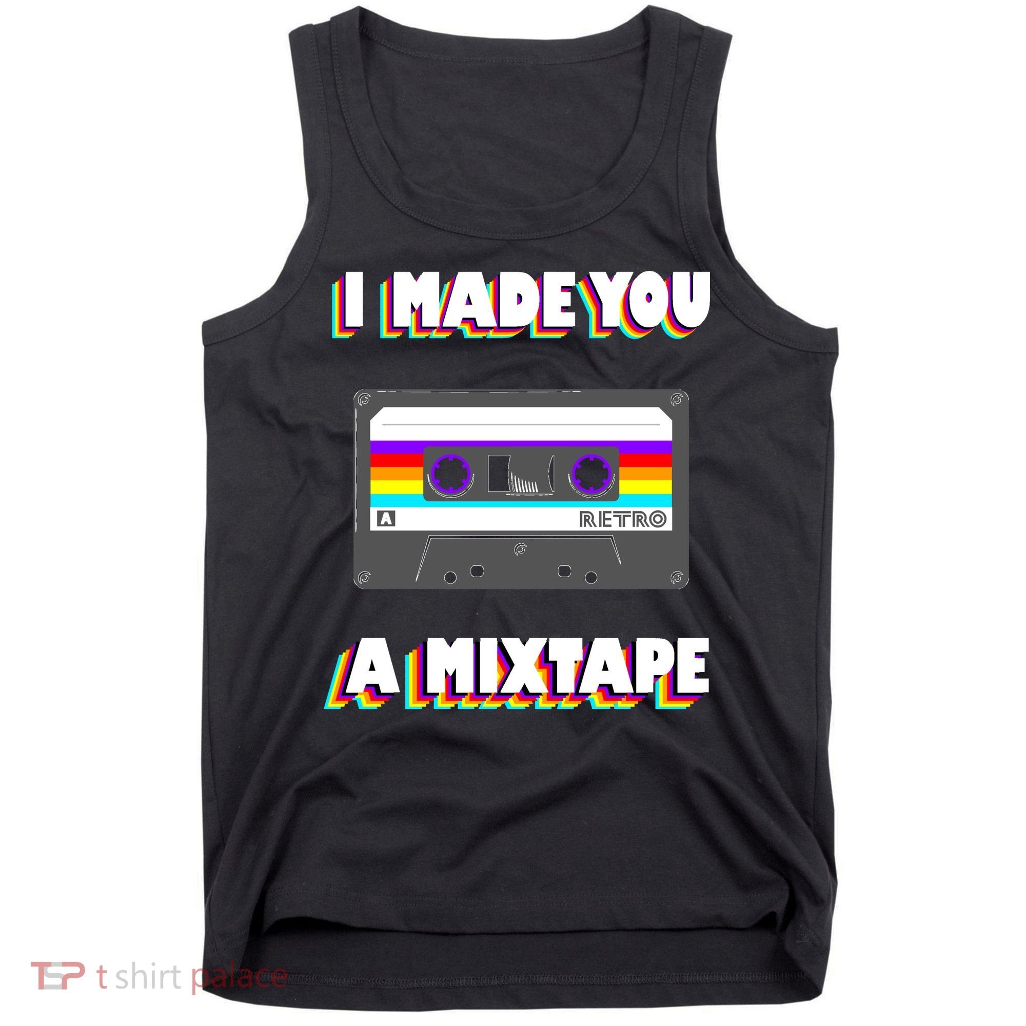 I Made You A Mixtape Retro 1980s Tank Top