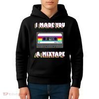 I Made You A Mixtape Retro 1980s Kids Hoodie thumb 4